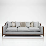 Grosvenor Show Wood 3 Seater Sofa | Bespoke Design & Luxury Furniture | LINLEY