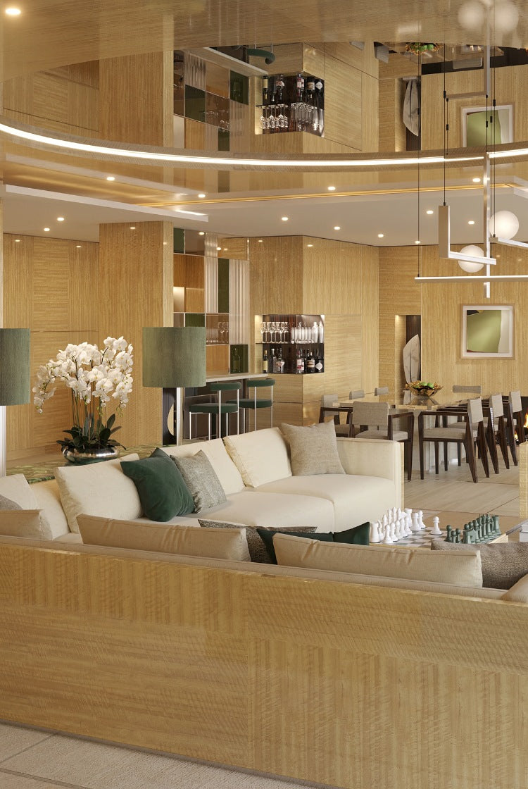 LINLEY | Ocean Residences - M/Y Njord | Interior Design