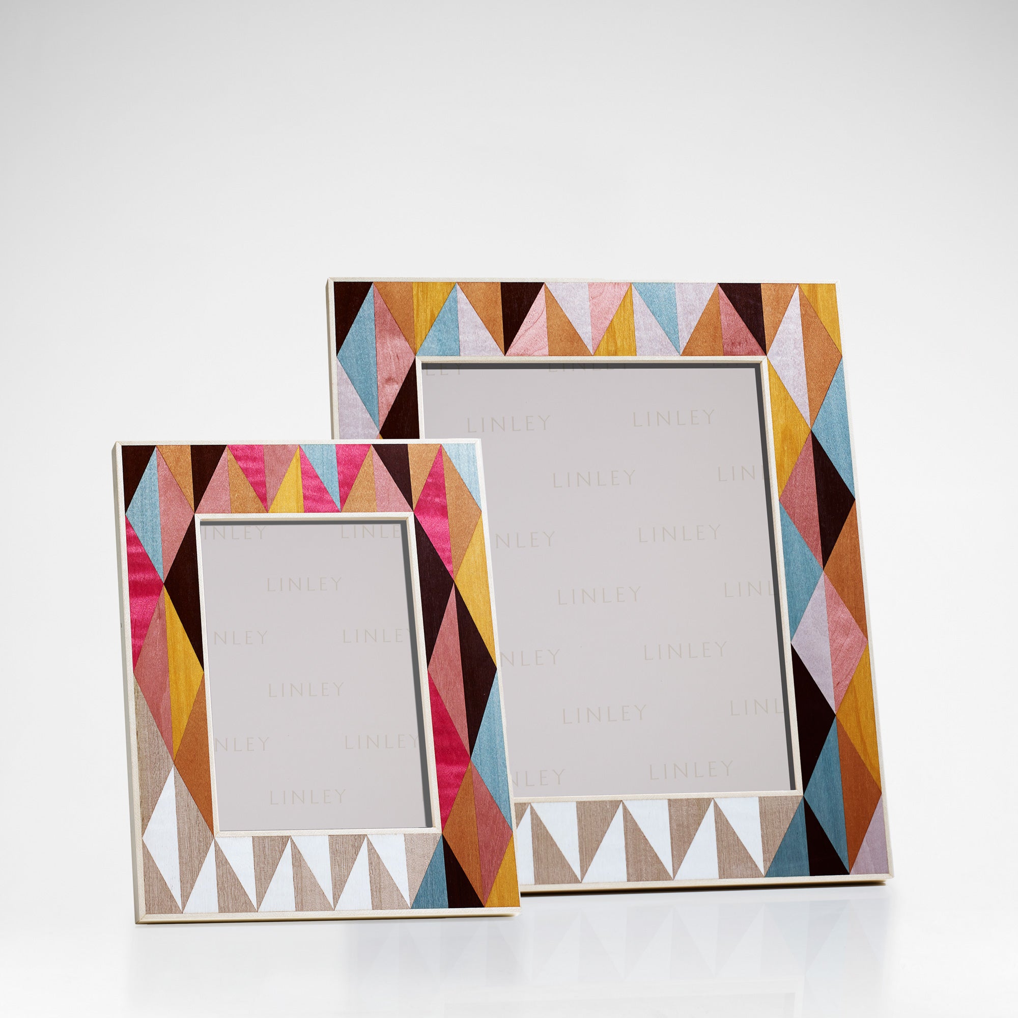 Henley Triangle Photograph Frame | Luxury Home Accessories | LINLEY