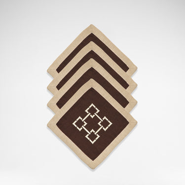 L-Chain Table Coaster - Set of 2