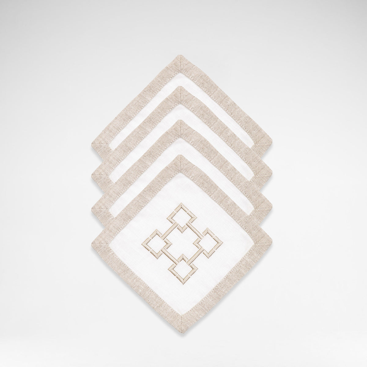 L-Chain Table Coaster - Set of 2