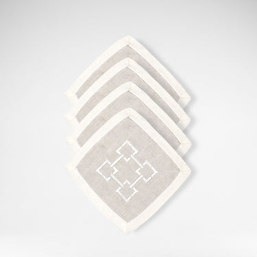 L-Chain Table Coaster - Set of 2