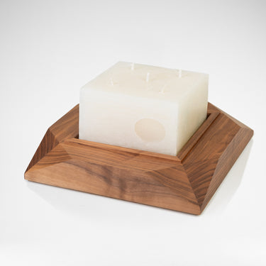 Ivory Five Wick Candle & Plinth