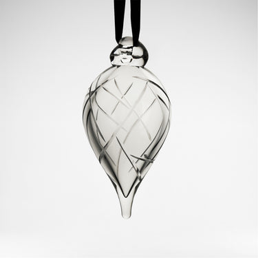 Crystal Christmas Baubles - Set of 3