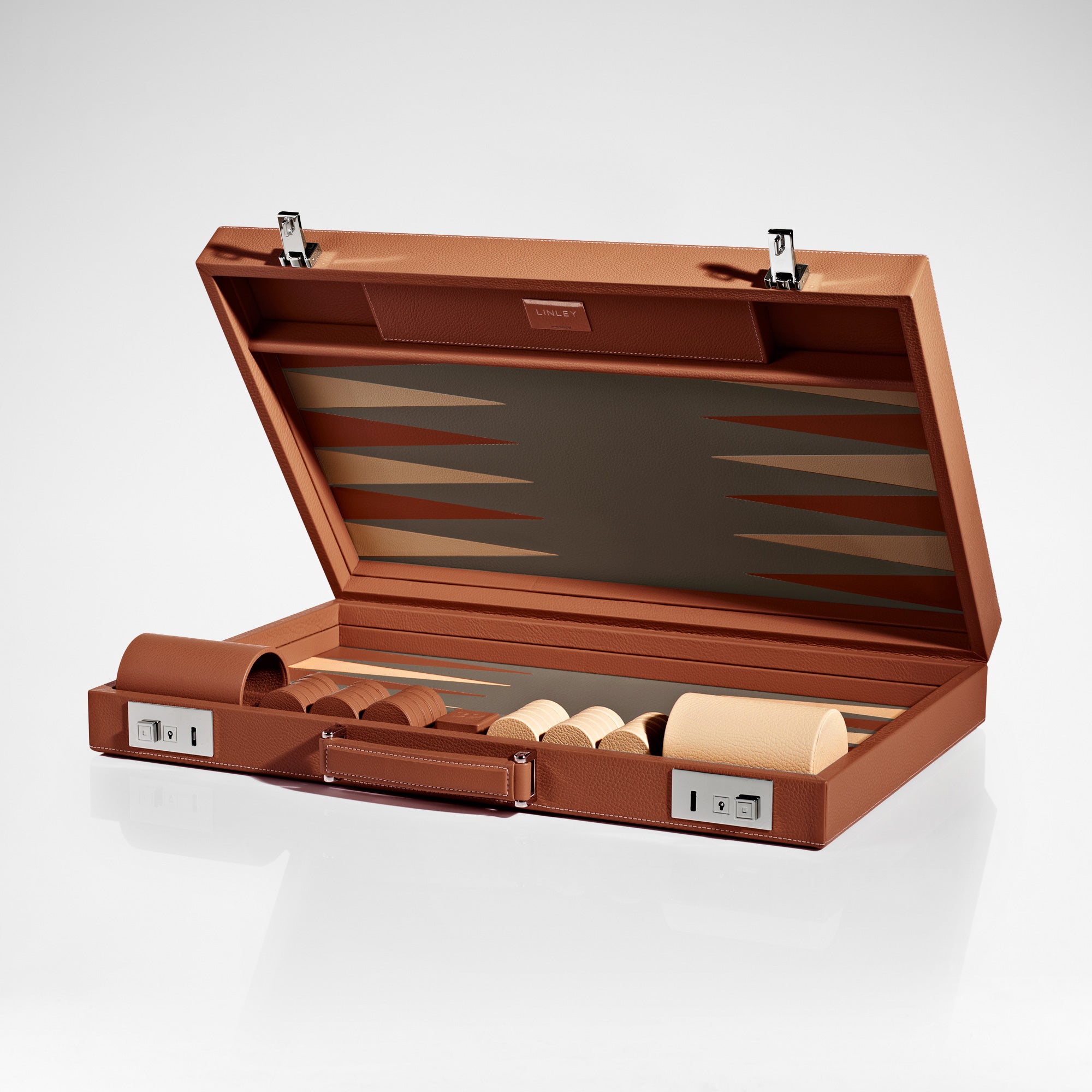 Mayfair Backgammon Case | Luxury Home Accessories & Gifts | LINLEY