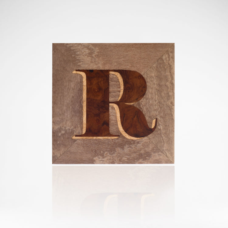 Box Letter R Drawing
