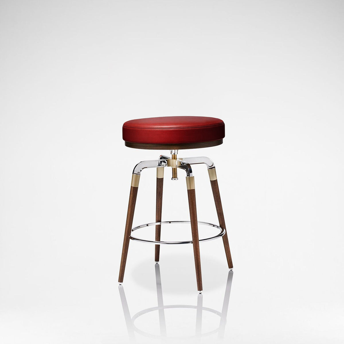 Backless Rifle Barstool