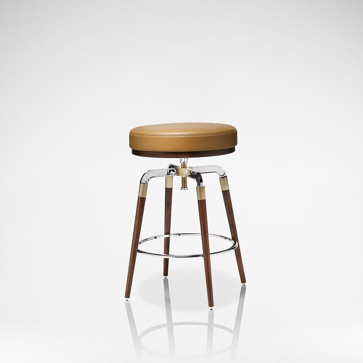 Backless Rifle Barstool