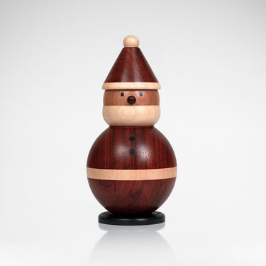 Turned Santa Decoration