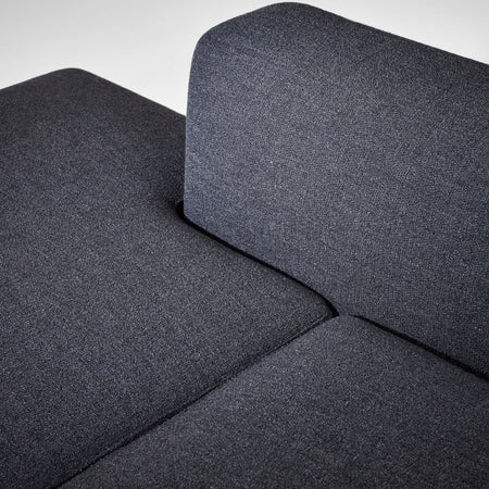 Savile Modular L-Shape Sofa - Charcoal | Bespoke Design & Luxury Furniture | LINLEY