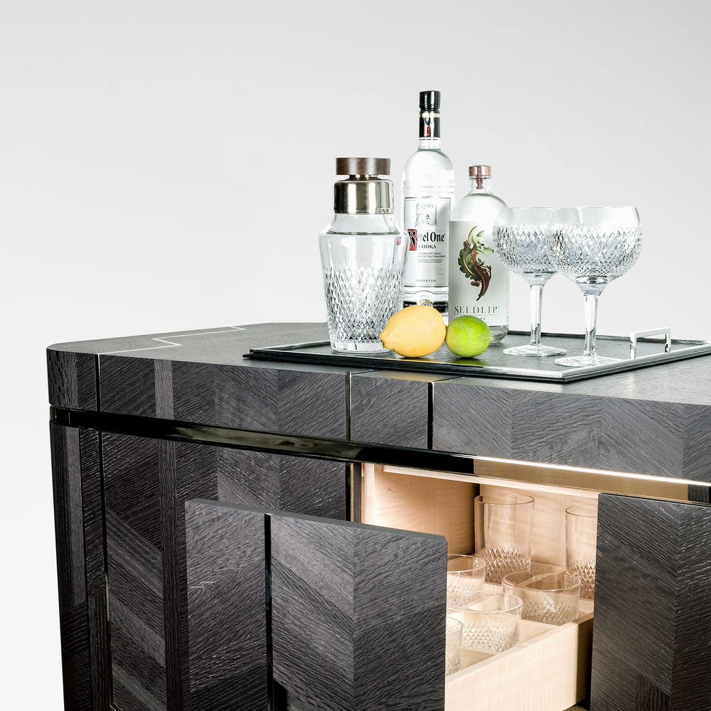 Caprea Low Bar | Bespoke Design & Luxury Furniture | LINLEY