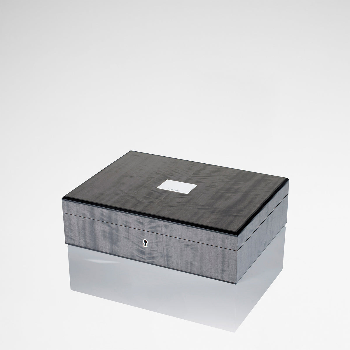 Blackline Fumed Humidor | Luxury Home Accessories & Gifts | LINLEY