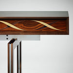 Helix Console Table - Rosewood | Bespoke Design & Luxury Furniture | LINLEY