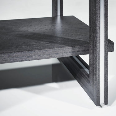 Helix Side Table - Grey | Bespoke Design & Luxury Furniture | LINLEY