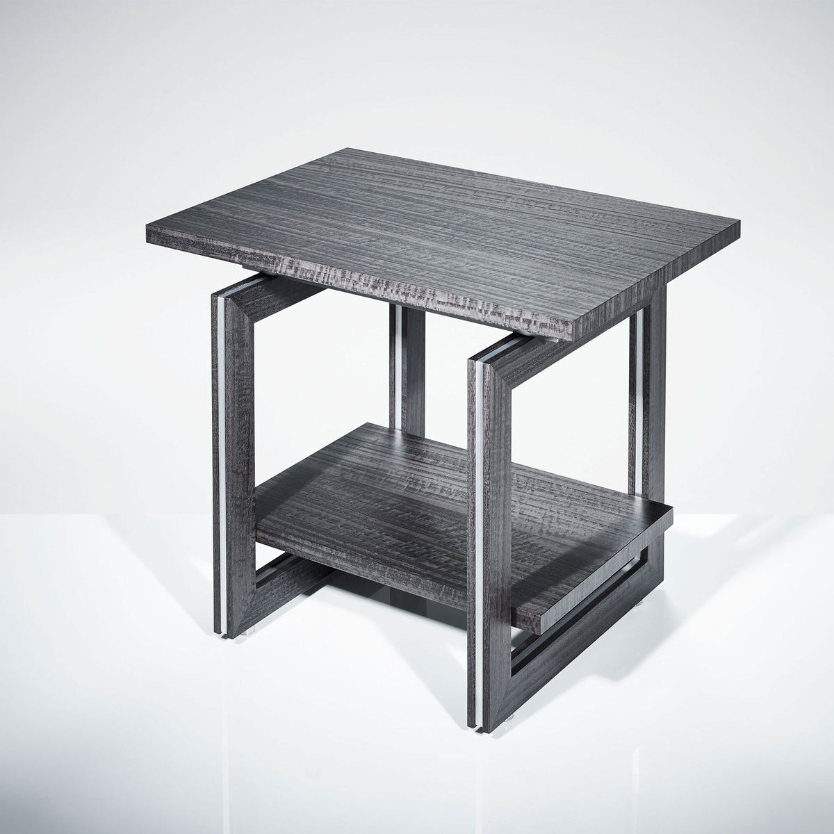 Helix Side Table - Grey | Bespoke Design & Luxury Furniture | LINLEY