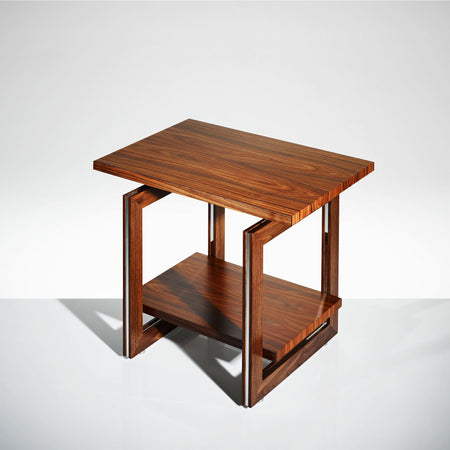 Helix Side Table - Rosewood | Bespoke Design & Luxury Furniture | LINLEY