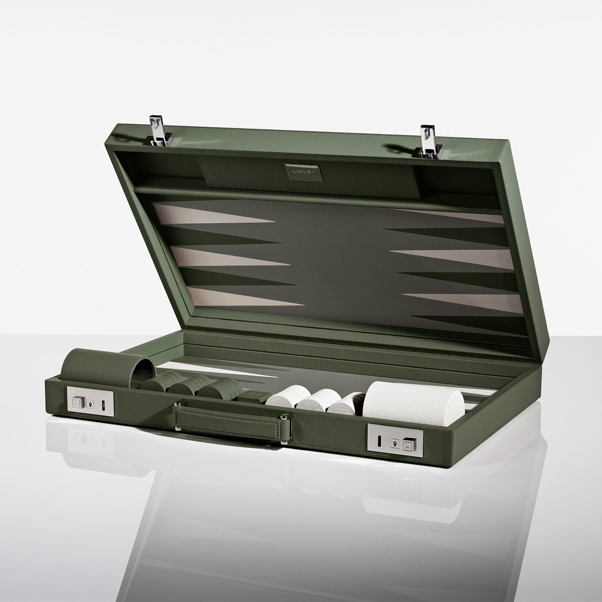 Mayfair Backgammon Case | Luxury Home Accessories & Gifts | LINLEY