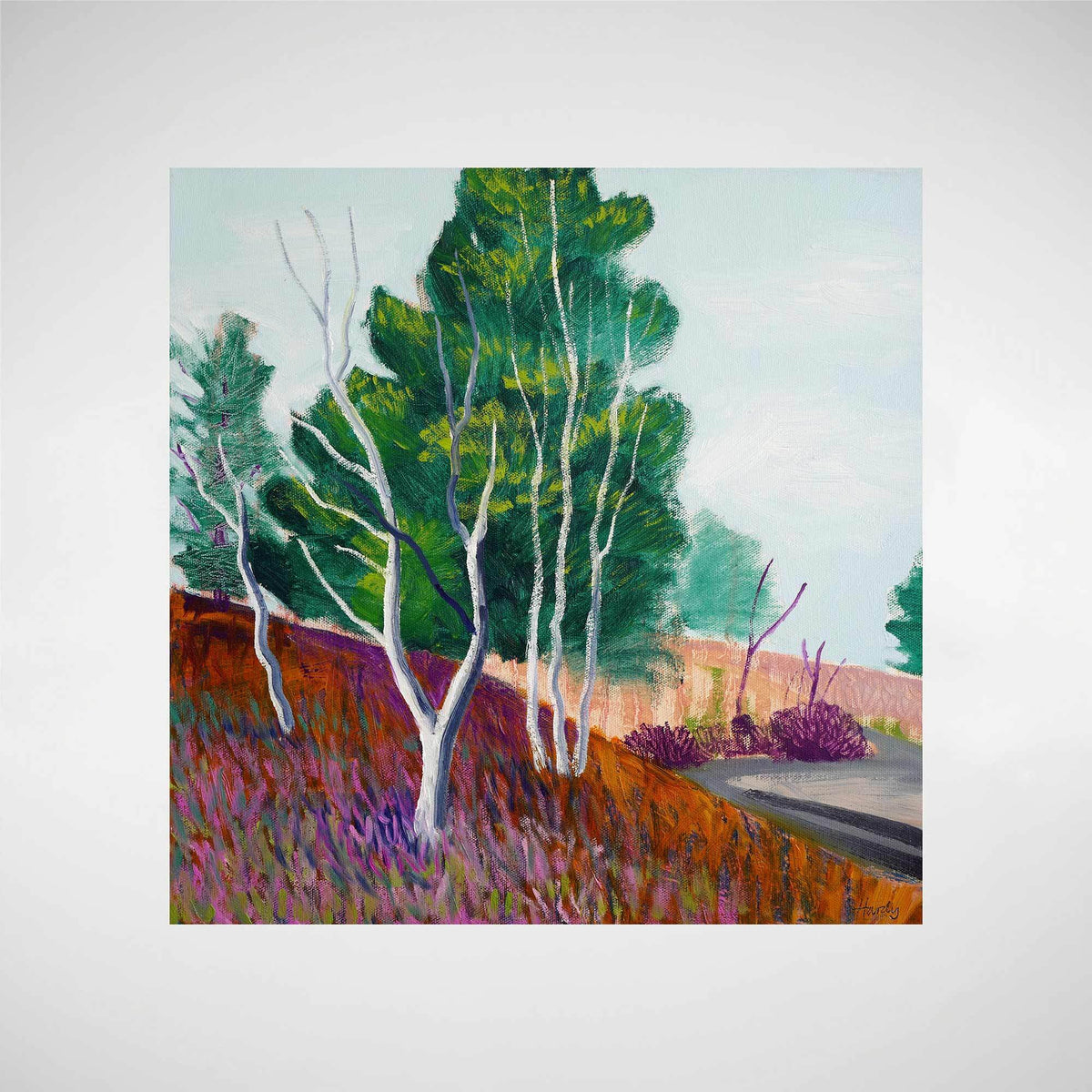Open Trees Dunwich - Roger Hardy | Fine Art & Paintings | LINLEY