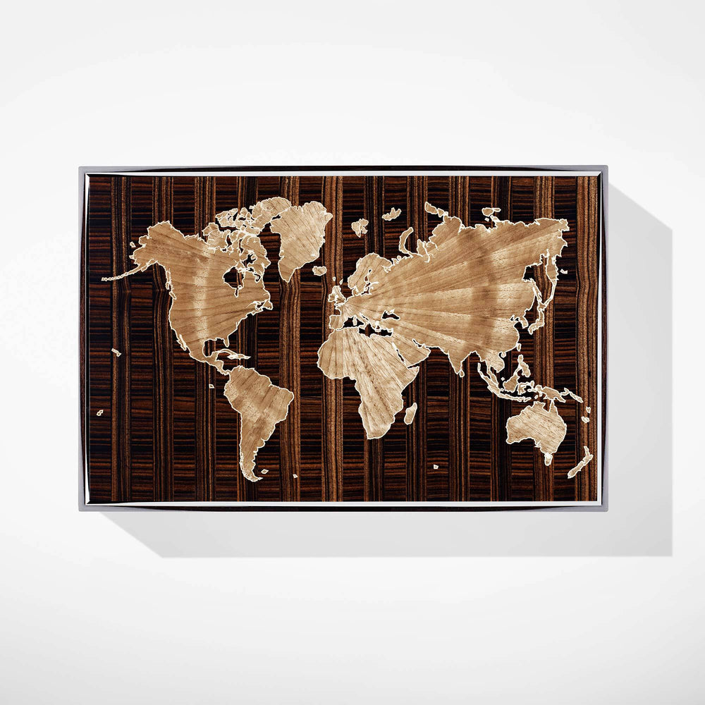 World Map Jewellery Box | Luxury Home Accessories & Gifts | LINLEY