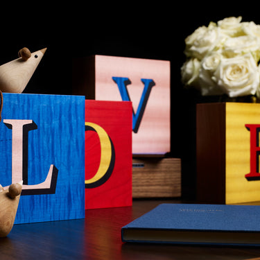 "X" Alphabet Box | Luxury Home Accessories & Gifts | LINLEY