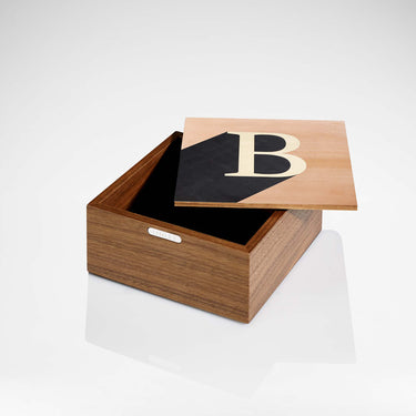 "B" Alphabet Box | Luxury Home Accessories & Gifts | LINLEY