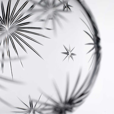 Crystal Christmas Baubles - Set of 6