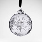 Crystal Christmas Baubles - Set of 6