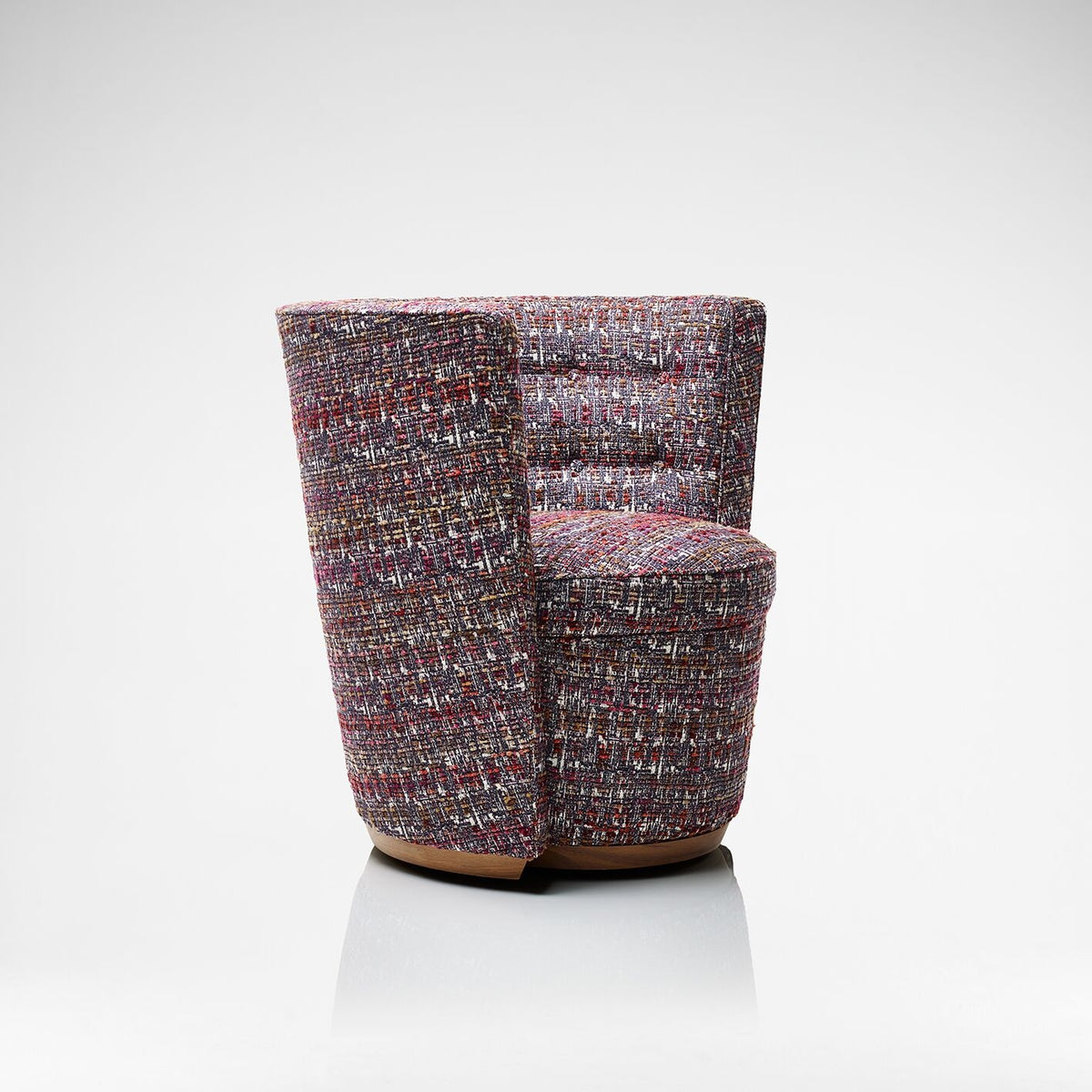 Deco Tub Chair - Oakley Rust | Bespoke Design & Luxury Furniture | LINLEY