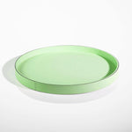 Ebury Round Tray - Apple Green | Luxury Home Accessories & Gifts | LINLEY