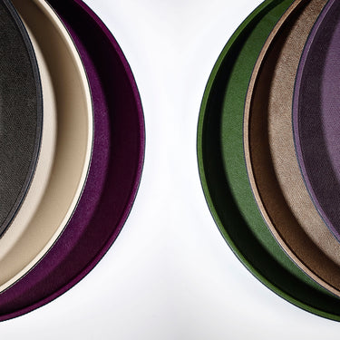 Ebury Round Tray | Luxury Home Accessories & Gifts | LINLEY