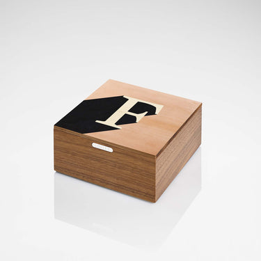 "F" Alphabet Box | Luxury Home Accessories & Gifts | LINLEY