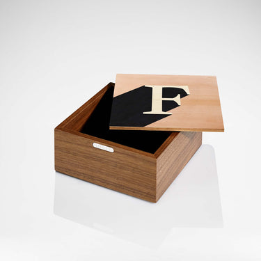 "F" Alphabet Box | Luxury Home Accessories & Gifts | LINLEY