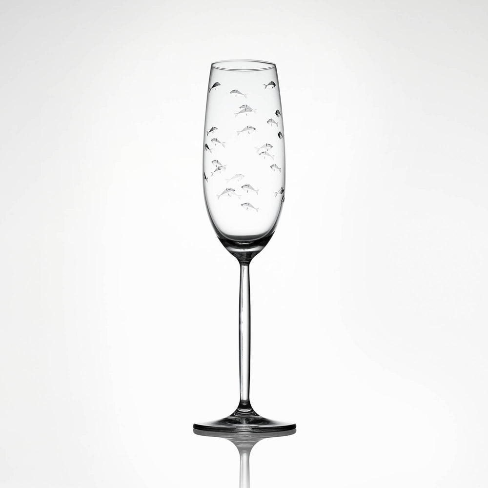 Fish Champagne Flute | Luxury Home Accessories & Gifts | LINLEY