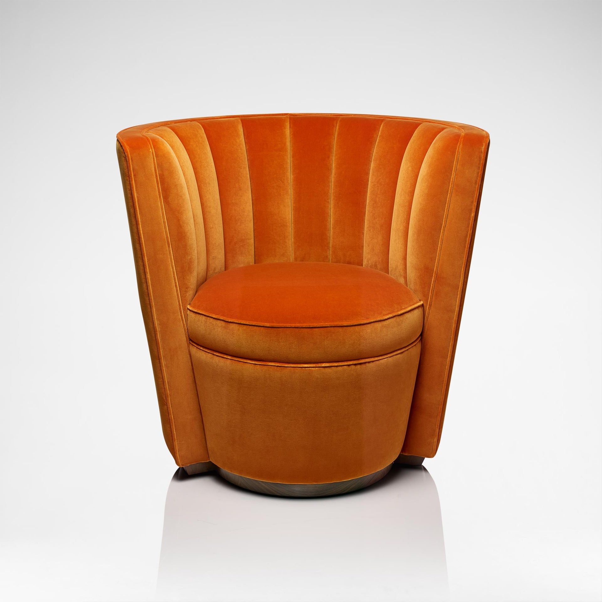 Fluted Deco Tub Chair