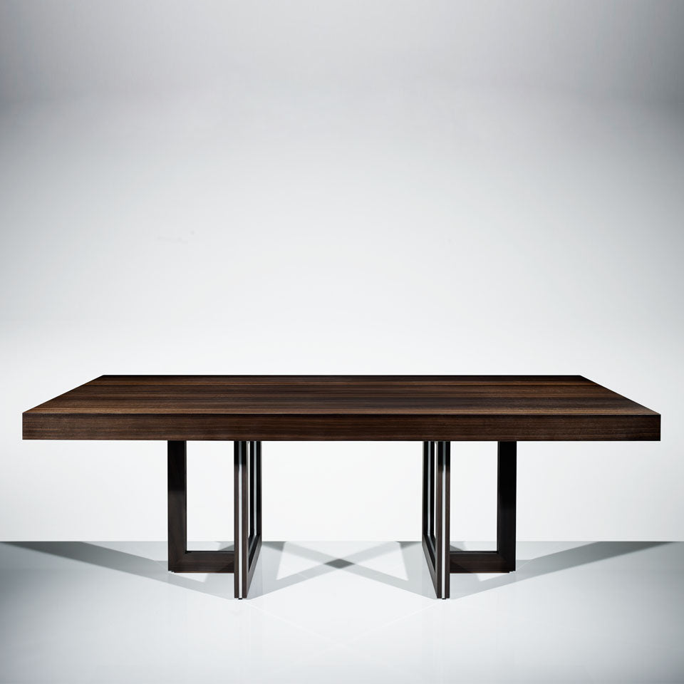 Helix Dining Table - Fumed Eucalyptus | Bespoke Design & Luxury Furniture | LINLEY