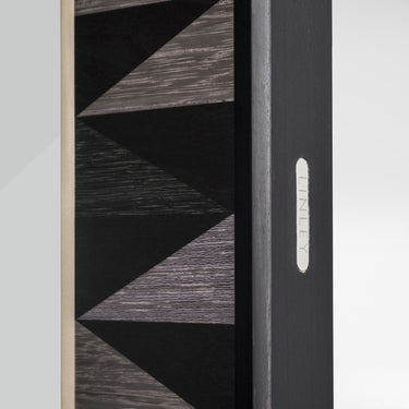 Henley Triangle Monochrome Full Length Mirror | Bespoke Design & Luxury Furniture | LINLEY