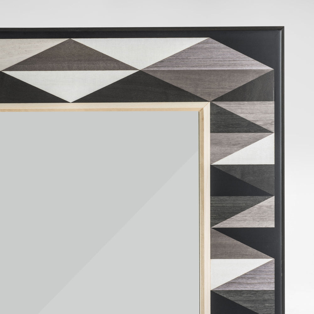 Henley Triangle Monochrome Full Length Mirror | Bespoke Design & Luxury Furniture | LINLEY