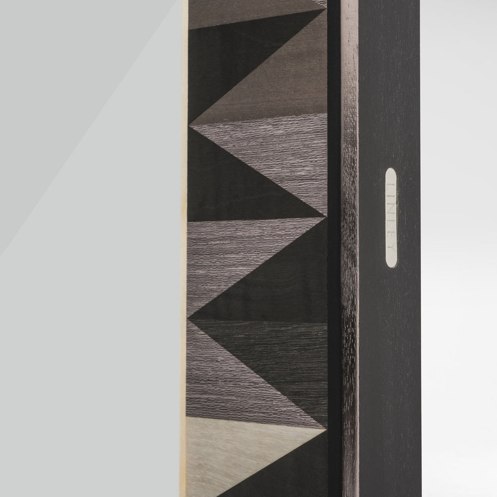 Henley Triangle Monochrome Square Mirror | Bespoke Design & Luxury Furniture | LINLEY