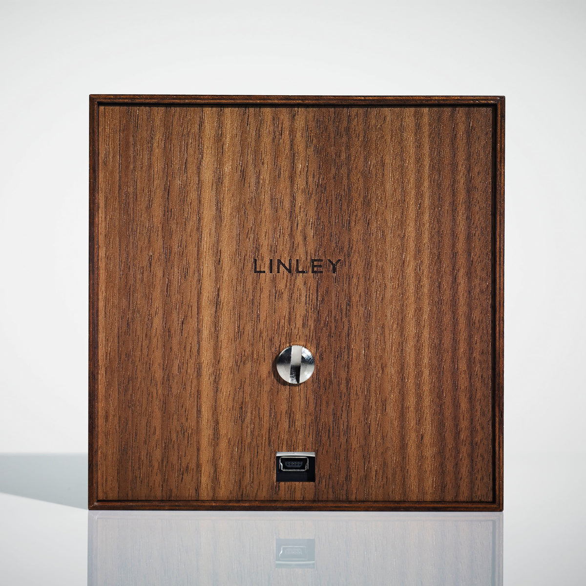 Henley Watch Winder - Walnut | Luxury Home Accessories & Gifts | LINLEY