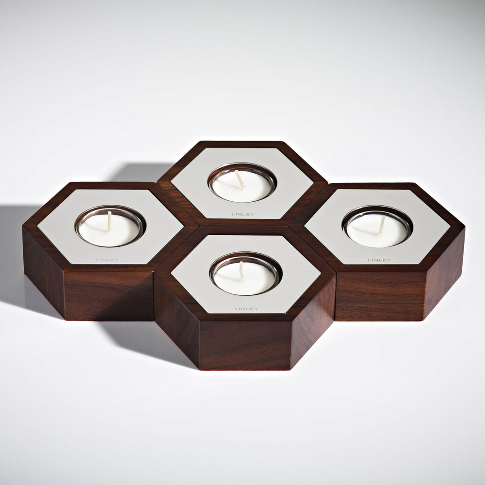 Hexagon Candle Gift Set | Luxury Home Accessories & Gifts | LINLEY