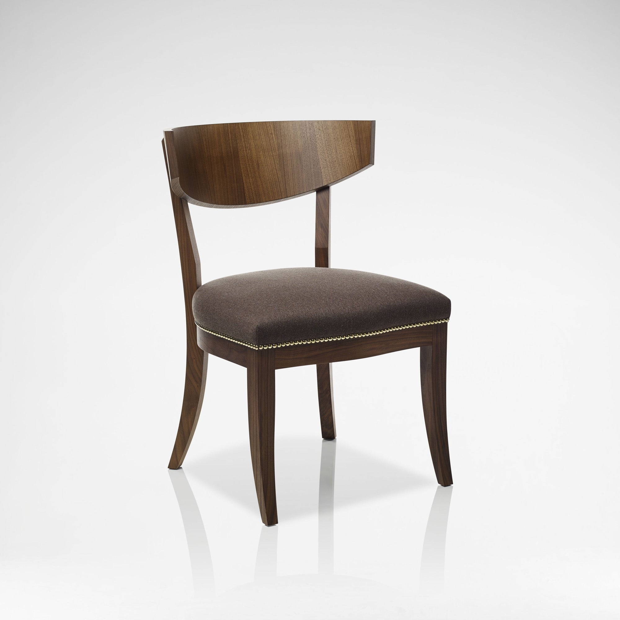 Klismos Dining Chair - Cappuccino | Luxury Furniture | LINLEY
