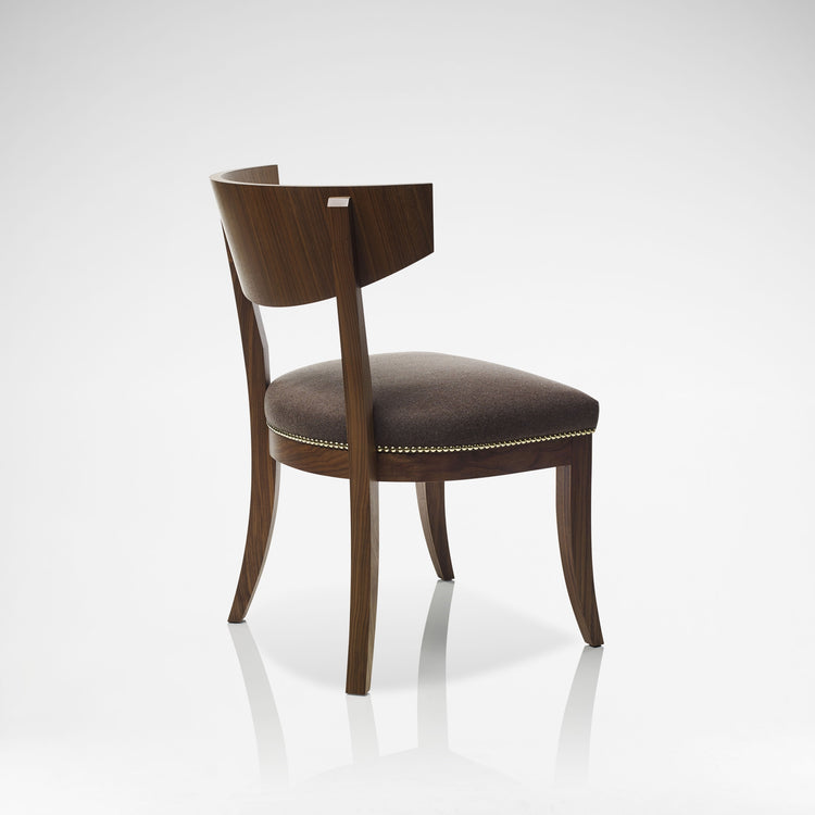 Klismos Dining Chair - Cappuccino | Luxury Furniture | LINLEY