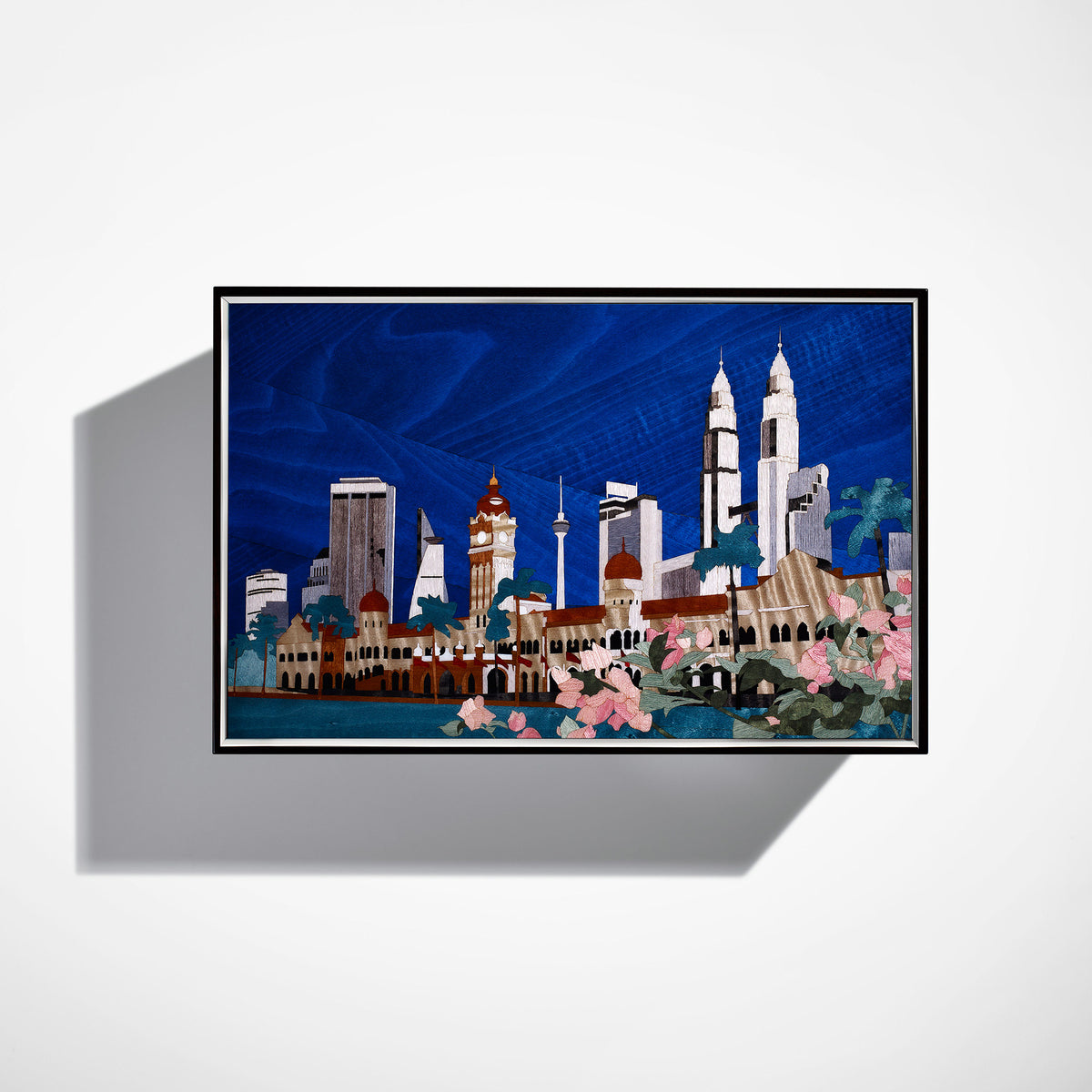 Kuala Lumpur Skyline Humidor | Luxury Home Accessories & Gifts | LINLEY