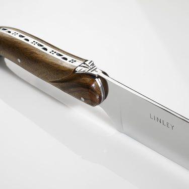 Laguiole Champagne Sabre - Walnut | Luxury Home Accessories & Gifts | LINLEY