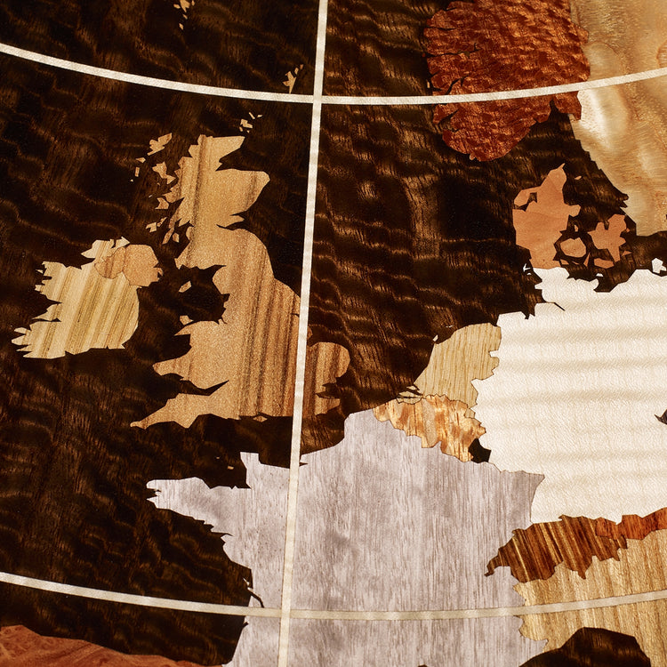 World Map Table | Bespoke Design & Luxury Furniture | LINLEY