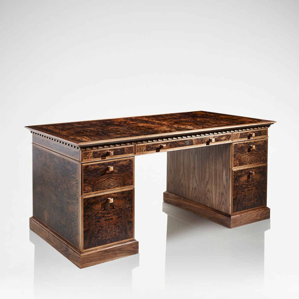 LINLEY Classic Pedestal Desk | Bespoke Design & Luxury Furniture | LINLEY