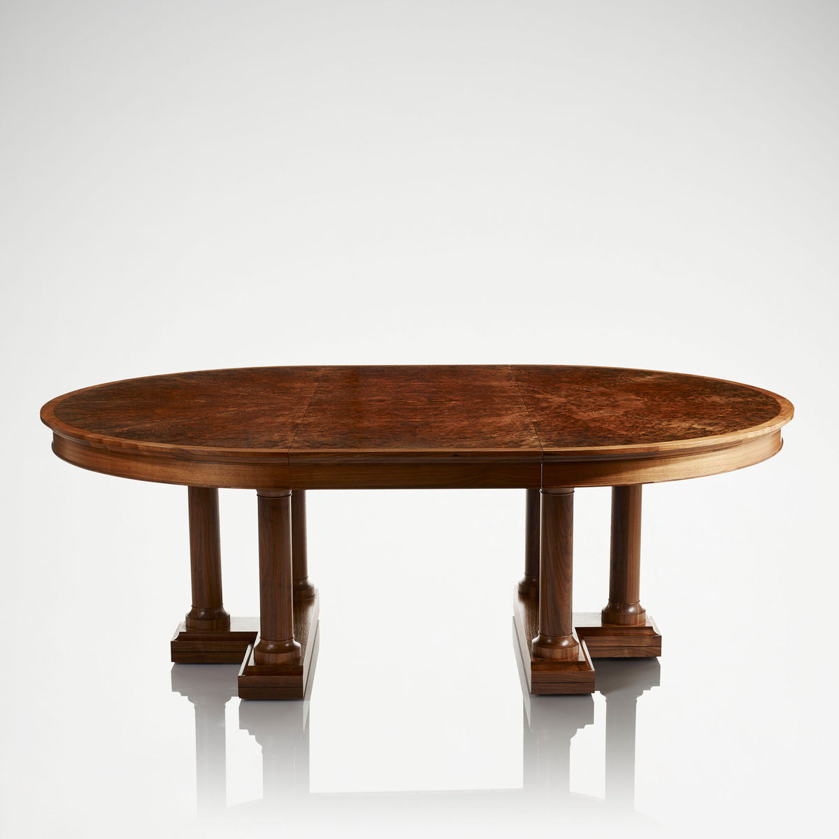 LINLEY Classic Dining Table - Walnut | Luxury Furniture | LINLEY
