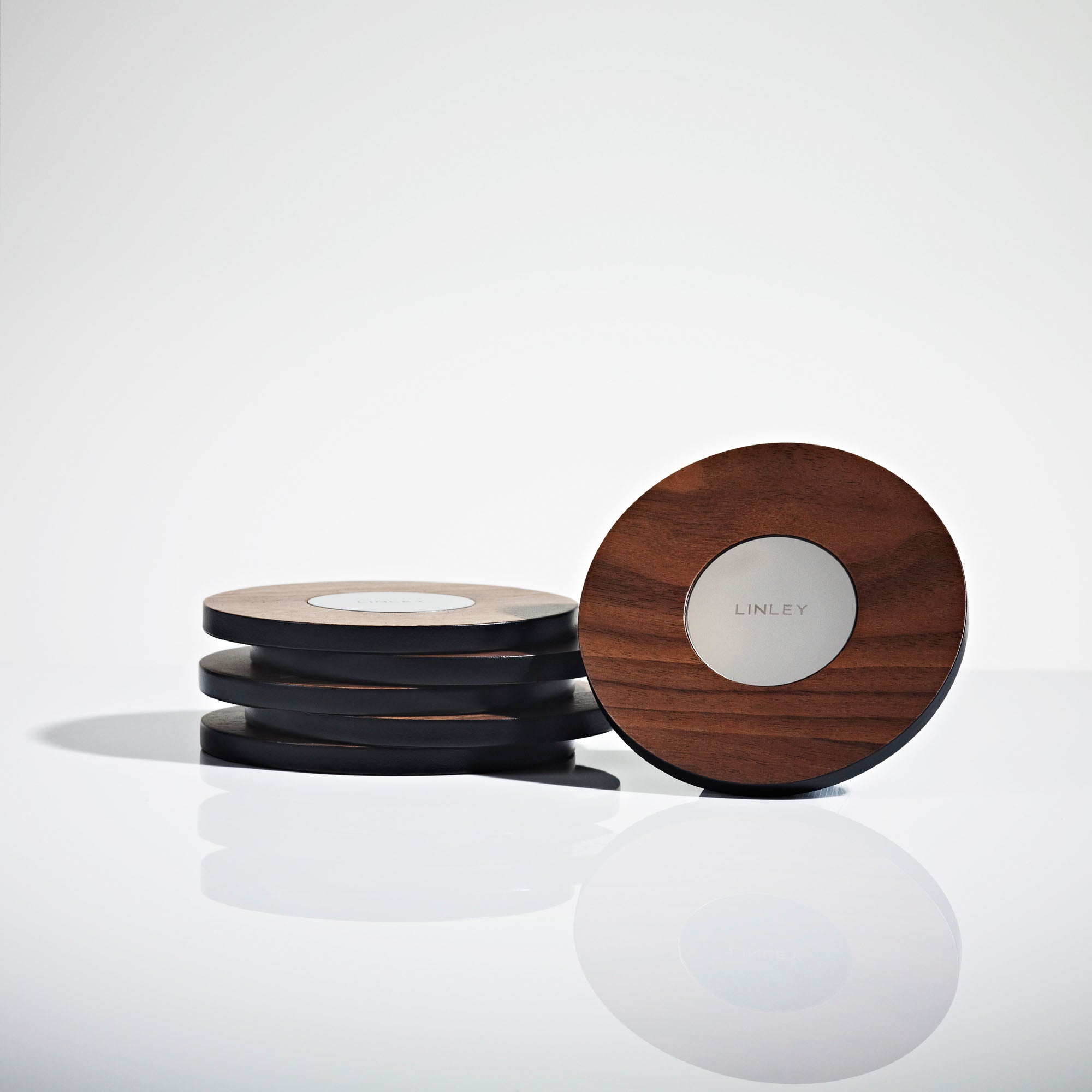 Set of Magnetic Coasters | Luxury Home Accessories & Gifts | LINLEY