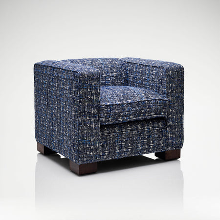 Chase Chair - Cheyne Blue | Bespoke Design & Luxury Furniture | LINLEY