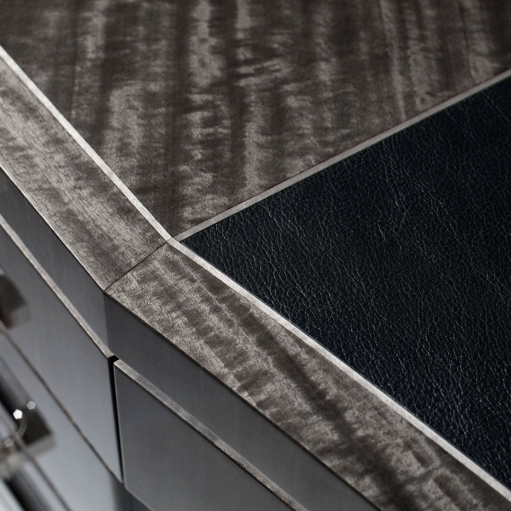 Odyssey Desk - Grey | Bespoke Design & Luxury Furniture | LINLEY